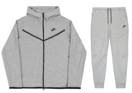 Gray Nike Fleece Tech Full-Set